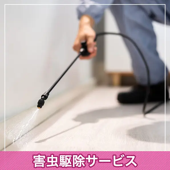 特典3　害虫駆除サービス